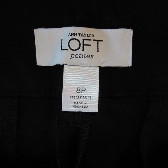 ANN TAYLOR/LOFT PETITE MARISA CROP PANTS - Picture 2 of 3